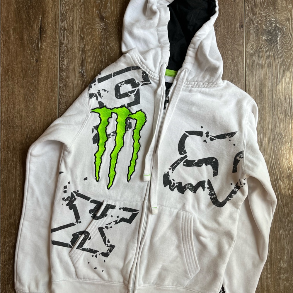 Fox Racing/Monster Energy Collab sweatshirt